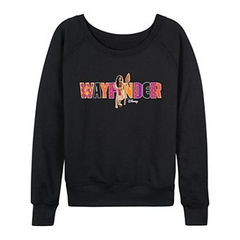 Women's Disney's Moana Wayfinder French Terry Long Sleeve Tee