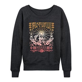 Women's Disney's Moana Motunui Sunset French Terry Long Sleeve Tee