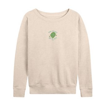 Women's Disney's Moana The Heart Of Te Fiti French Terry Long Sleeve Tee