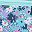 Light Blue Floral