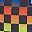 Rainbow Black Check