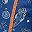 Spaceship Blue Night