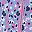 Colrful Cheetah Blue