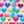 Happy Hearts Blue
