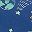 Spaceship Blue Night