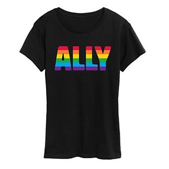 Women's Pride Ally Short Sleeve Graphic Tee