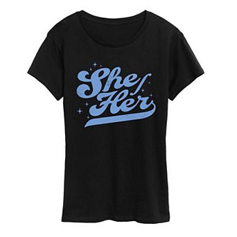 Women's Pride She Her Graphic Tee
