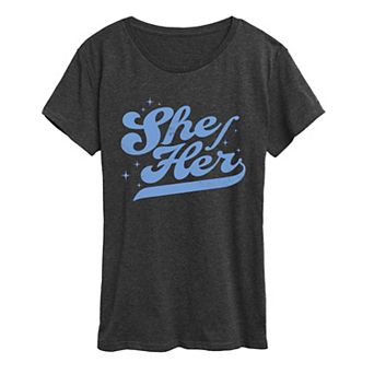 Women's Pride She Her Graphic Tee