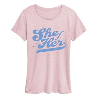 Women's Pride She Her Graphic Tee