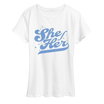 Women's Pride She Her Graphic Tee