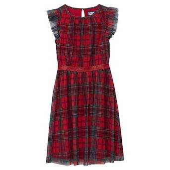 Girls 2-16 Lands' End Sleeveless Plaid Dress