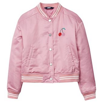 Girls 4-16 Lands' End Woven Bomber Jacket