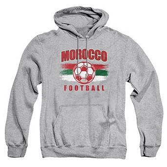 Big & Tall Morocco World Soccer Graphic Pullover Hoodie
