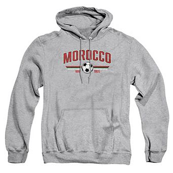 Big & Tall Morocco World Soccer Graphic Pullover Hoodie