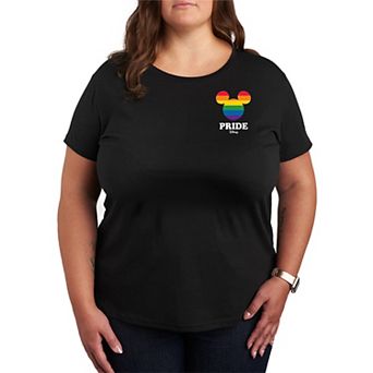 Plus Size Disney's Mickey Mouse Pride Graphic Tee