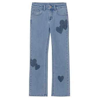Girls 3-20 Lands' End Straight Leg Jeans