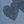 Hearts Blue Wash