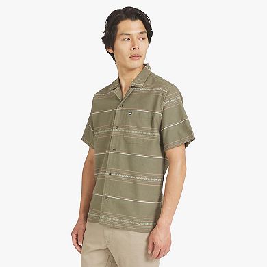Men's Quiksilver Short Sleeve Printed Woven Shirt