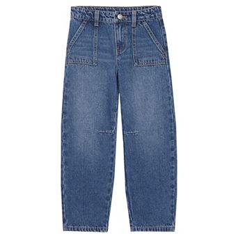 Girls 3-20 Lands' End Barrel Leg Pants