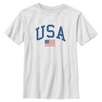 Boys 6-20 Americana USA Varsity Graphic Tee