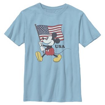 Boys 6-20 Disney's Mickey Mouse Americana USA Graphic Tee