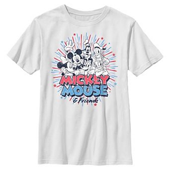 Boys 6-20 Disney's Mickey And Friends Fireworks Graphic Tee