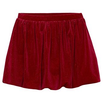 Girls 2-20 Lands' End Velour Bubble Skort