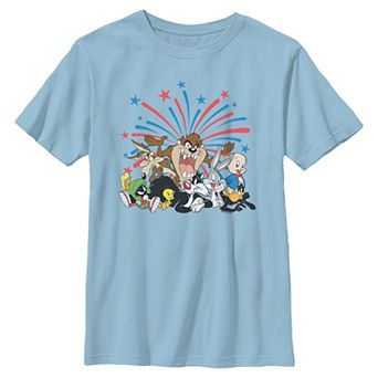 Boys 6-20 Looney Tunes Fireworks Graphic Tee