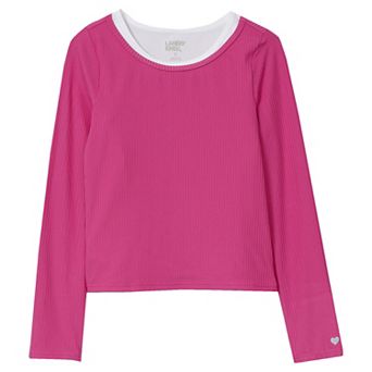 Girls 2-16 Lands' End 2 pc Active Set Top in Regular & Plus Size