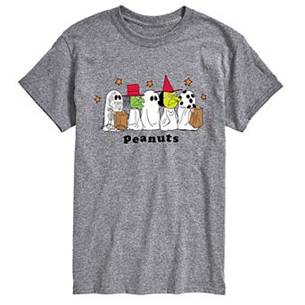 Big & Tall Peanuts Halloween Trick-or-Treat Graphic Tee