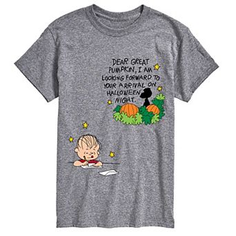 Big & Tall Peanuts The Great Pumpkin Graphic Tee