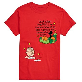 Big & Tall Peanuts The Great Pumpkin Graphic Tee