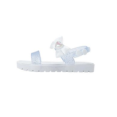 bebe Toddler Girls Sandals with Back Strap and Bow Detail