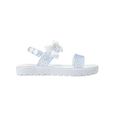 bebe Toddler Girls Sandals with Back Strap and Bow Detail
