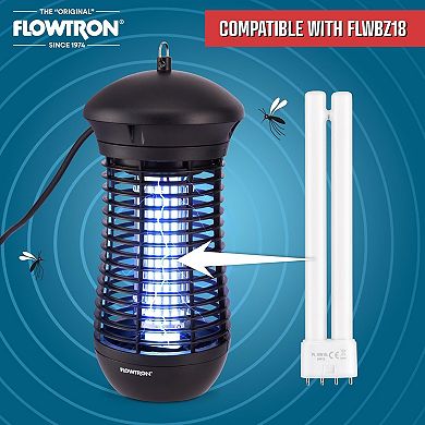 Flowtron 15W UV Replacement Bulb for Outdoor Bug Zapper (FLWBZ18)