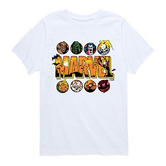 Boys 8-20 Marvel Comics Halloween Logo Graphic Tee