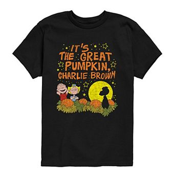 Boys 8-20 Peanuts It's The Great Pumpkin, Charlie Brown Distressed Graphic Tee