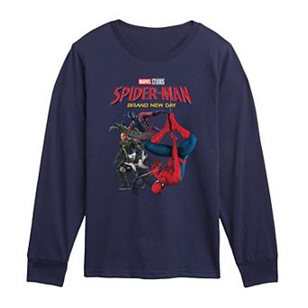 Boys 8-20 Spider-Man Brand New Day Long Sleeve Graphic Tee
