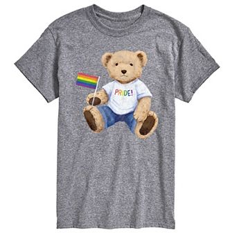 Men's Pride Teddy Bear Graphic Tee