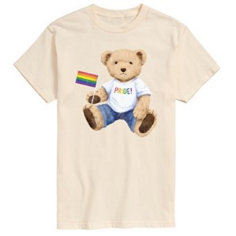 Men's Pride Teddy Bear Graphic Tee