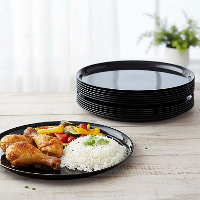 Round Plastic Trays - 25 pcs