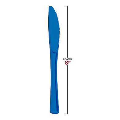 8" Disposable Plastic Party Knives - 600 pcs