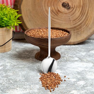 Silver Moderno Plastic Dinner Spoons - 300 pcs