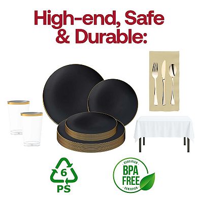 Legacy Collection Boutique All-In-One Tableware Suite Set for 60 Guests