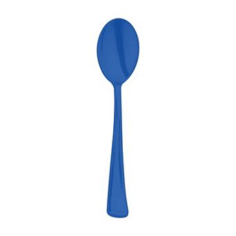 6.25" Disposable Plastic Party Spoons - 600 pc