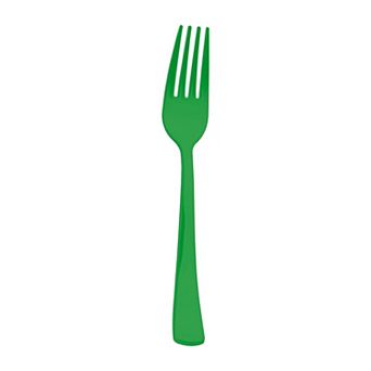 7.25" Disposable Plastic Party Forks - 600 pc