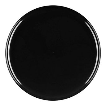 6.25" Flat Round Disposable Plastic Pastry Plates - 240 pc