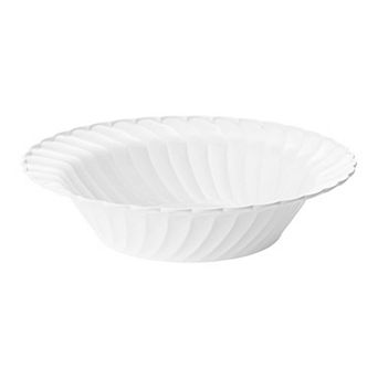 12 oz Flair Disposable Plastic Soup Bowls - 90 pc