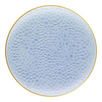 10.25" Disposable Plastic Dinner Plates - 120 pc