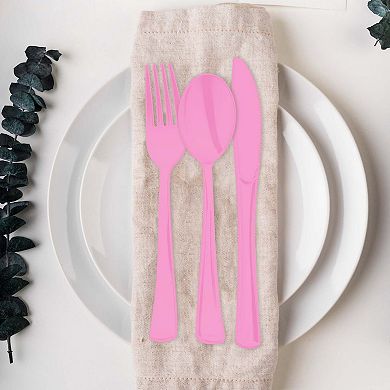 Disposable Plastic Party Cutlery Set - 144 Sets
